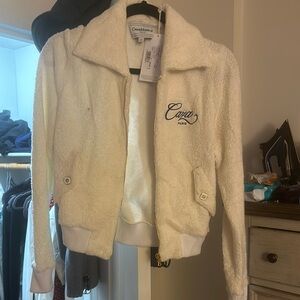 Casablanca Paris White Fleece Jacket